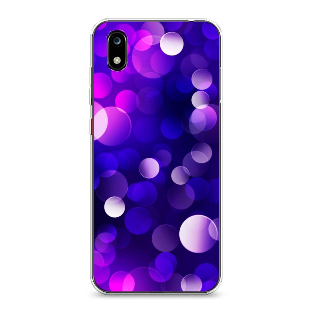

Чехол на ZTE Blade A7 2019 "Абстракция 27", Фиолетовый, 133150-3