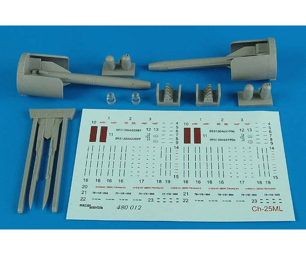 

Набор дополнений Aires 1/48 Ch-25ML AS-10 Karen air-to-ground missile 480 012