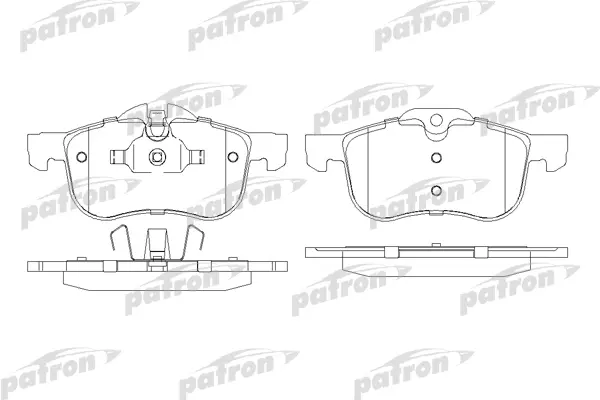 

Тормозные колодки PATRON дисковые PBP1355