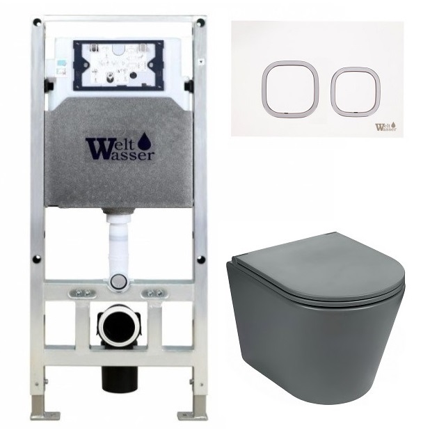 

Комплект WeltWasser WW Amberg 506 ST + Salzbach 004 MT-GR + Amberg RD-WT