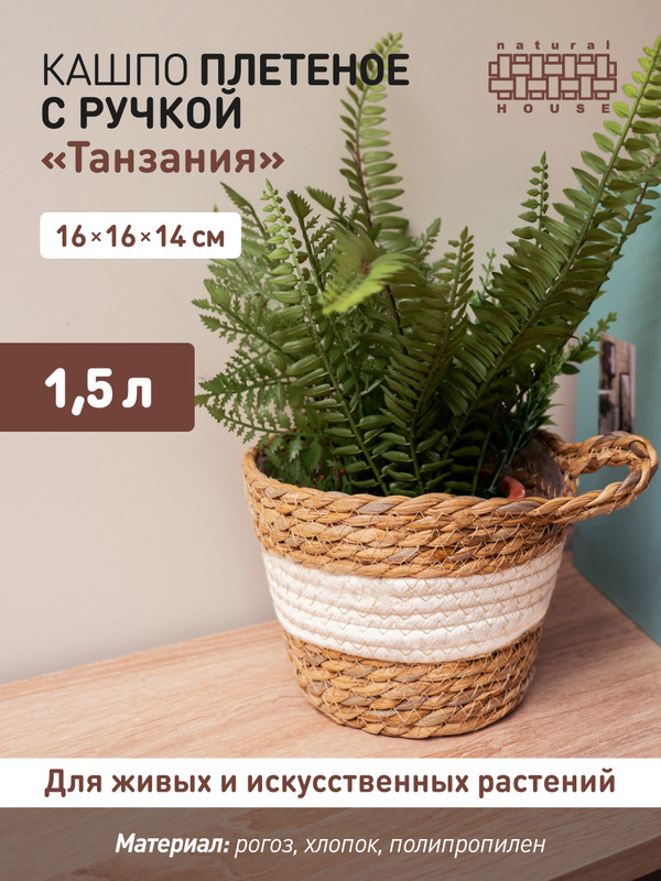 Кашпо Natural House  Lishan-08 XS