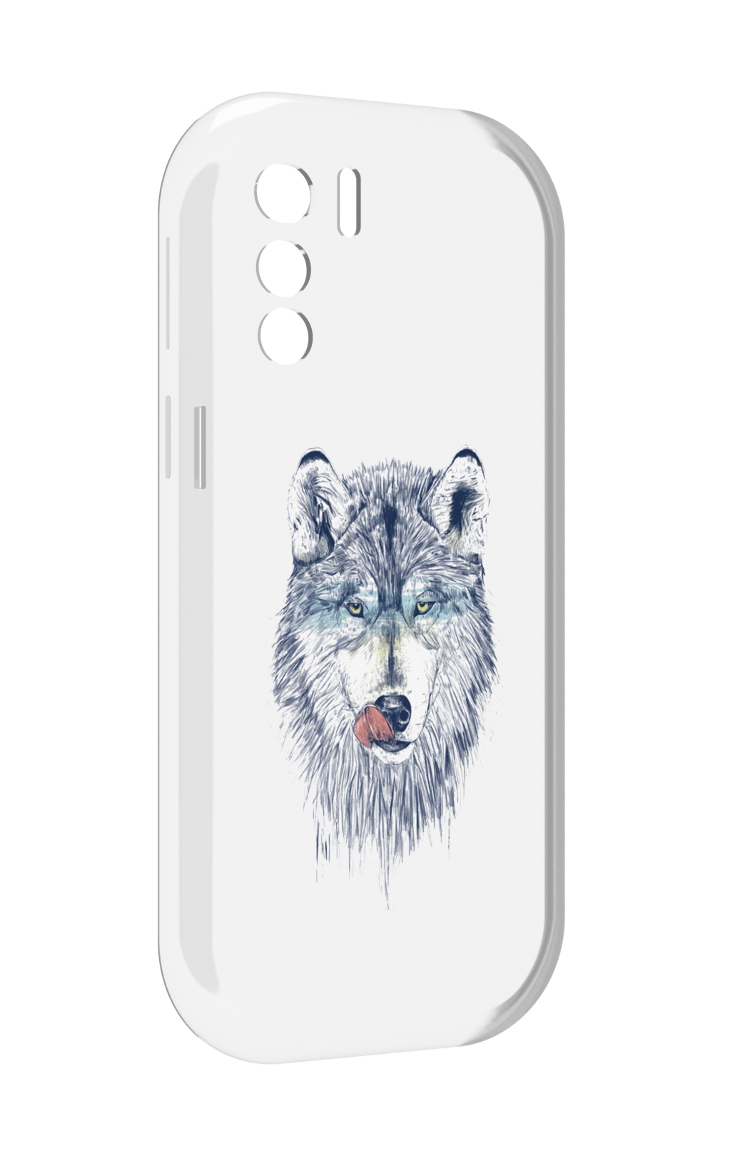 

Чехол MyPads голодгый волк для UleFone Note 13P, Прозрачный, Tocco