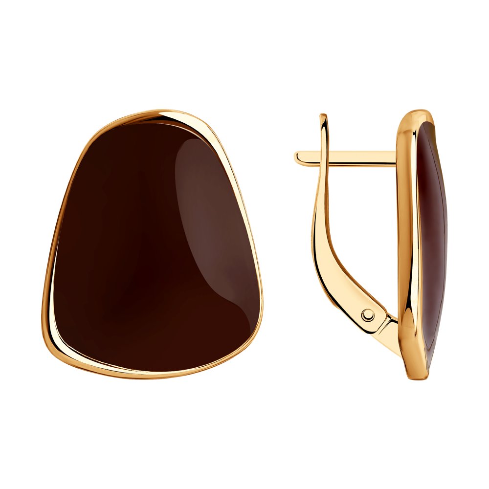

Серьги из серебра с эмалью SOKOLOV 93020966, 93020966