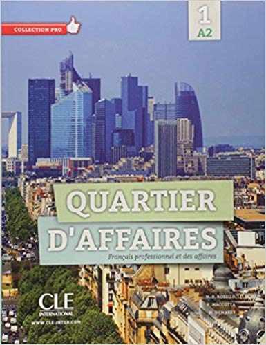 фото Книга quartier d'affaires 1 (a2) livre de l'eleve + dvd rom cle international