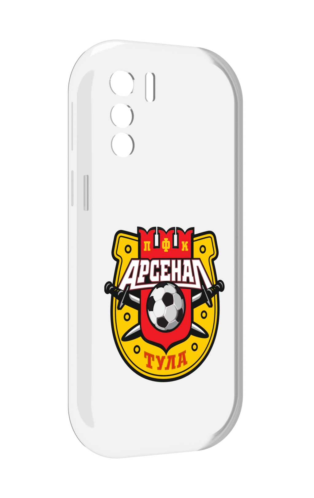 

Чехол MyPads фк арсенал тула мужской для UleFone Note 13P, Прозрачный, Tocco