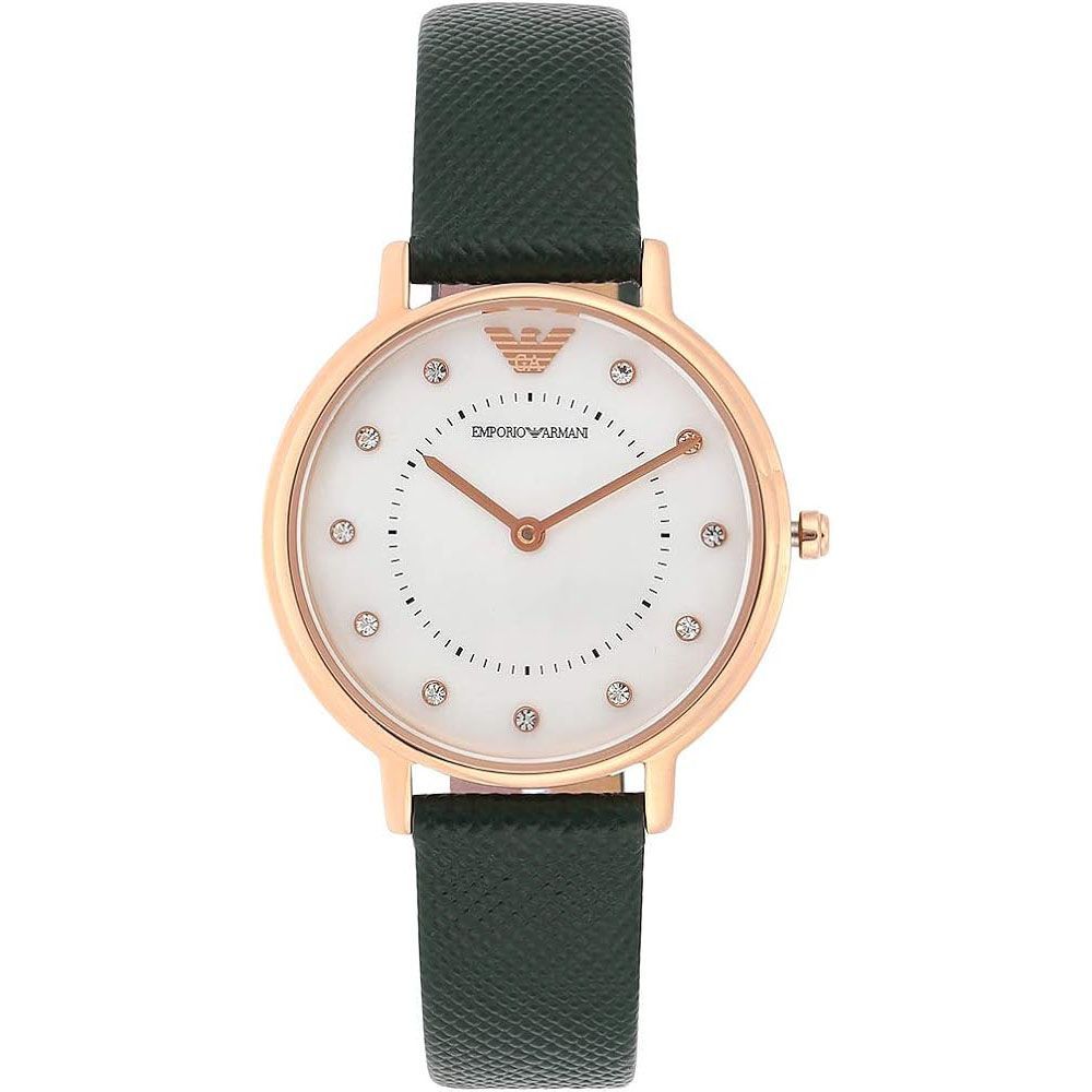 

Наручные часы женские Emporio Armani AR11150 зеленые, AR11150