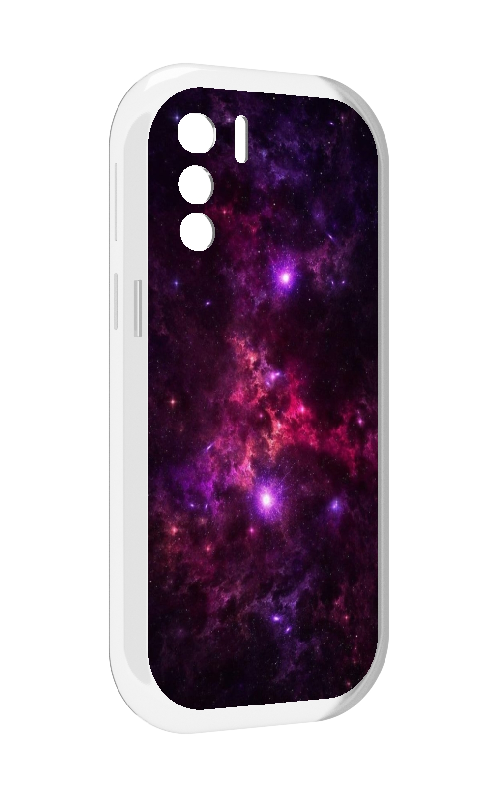 

Чехол MyPads фиолетовый-космос-с-облаками для UleFone Note 13P, Прозрачный, Tocco