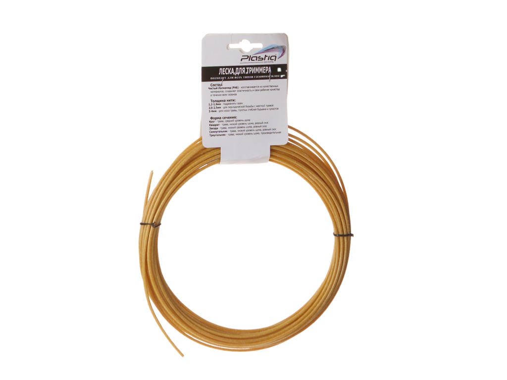 

Леска для триммера Plastiq Круг 3.0mm x 10m