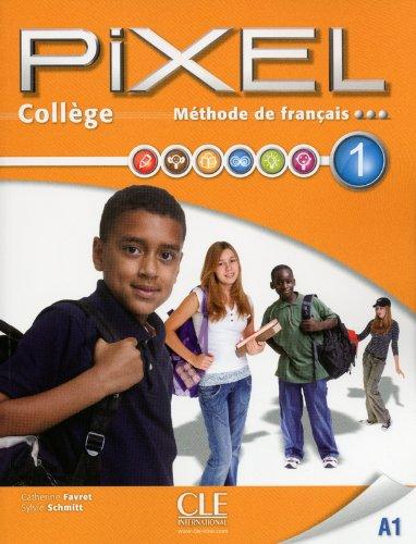 фото Книга pixel college 1 livre + dvd cle international