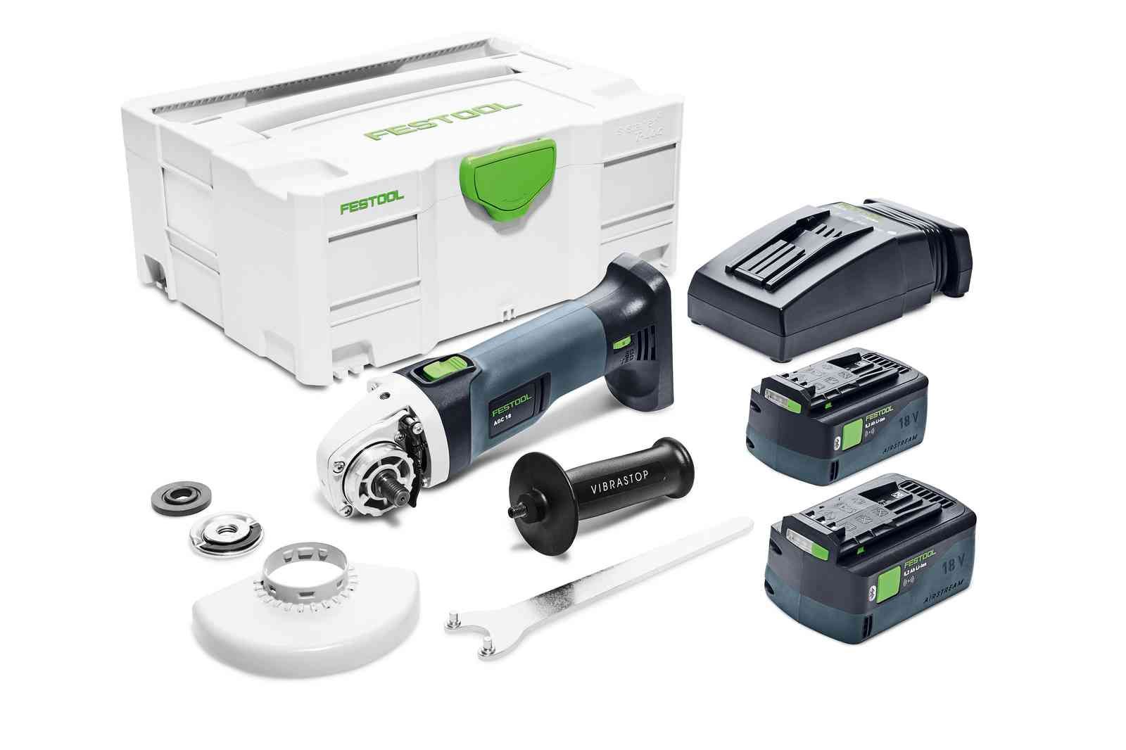 Аккумуляторная угловая шлифмашина Festool AGC 18-125 5,2 EBI-Plus 577241