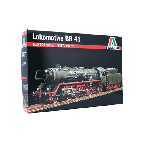 

Сборная модель Italeri 1/87 Немецкий локомотив BR 41 8701