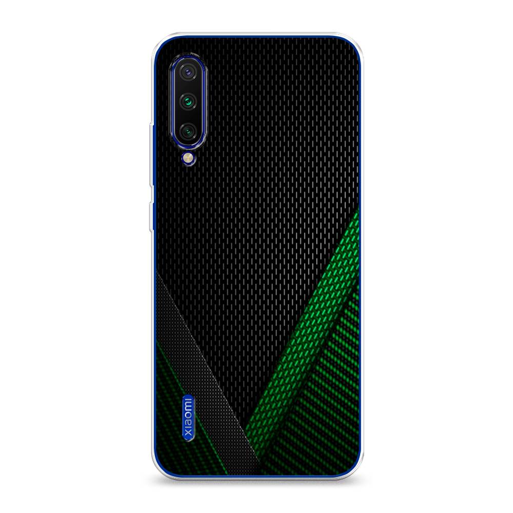 

Чехол Awog на Xiaomi Mi CC9E/Mi A3 "Зеленый карбон", Разноцветный, 36050-3