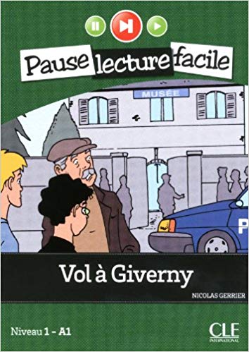 фото Книга pause lecture facile niveau 1/a1: bd vol a giverny - livre + cd cle international