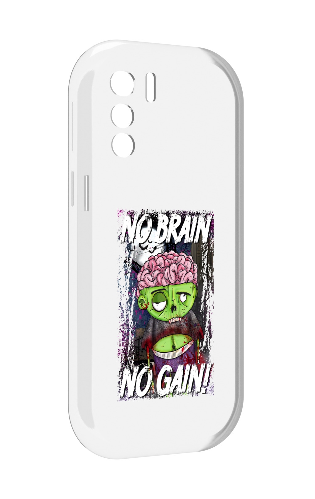 

Чехол MyPads глупый зомби для UleFone Note 13P, Прозрачный, Tocco