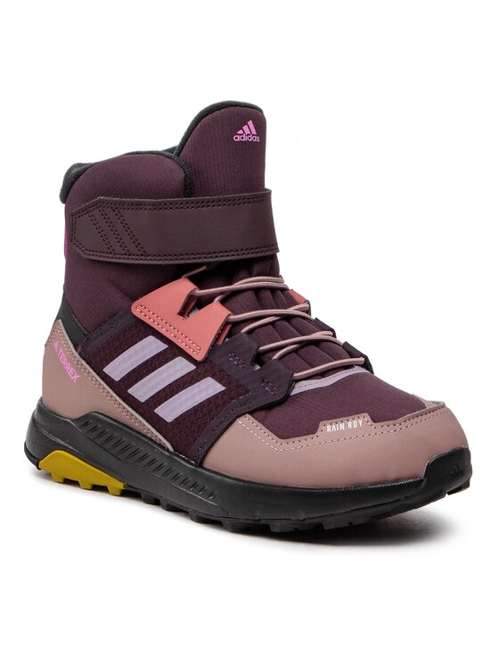 

Ботинки Terrex Trailmaker High C.R GZ1173 adidas Темно-красный 35,5 EU, Terrex Trailmaker High C.R GZ1173