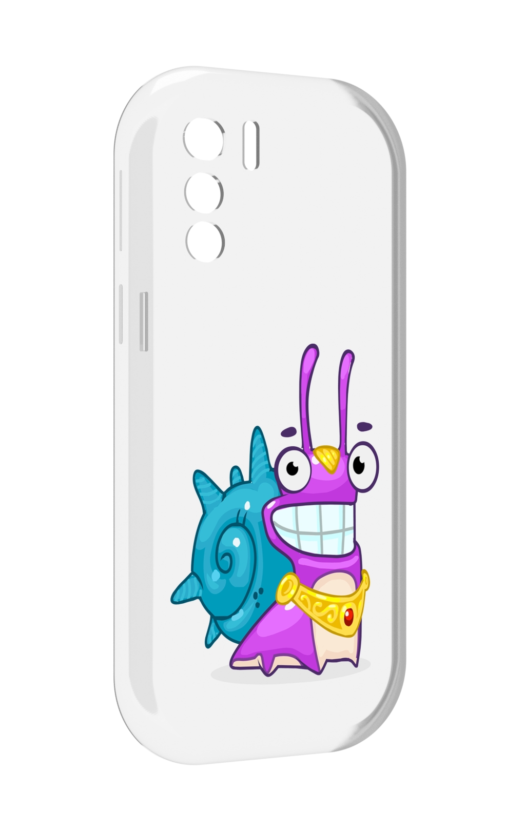 

Чехол MyPads улитка-принц для UleFone Note 13P, Прозрачный, Tocco