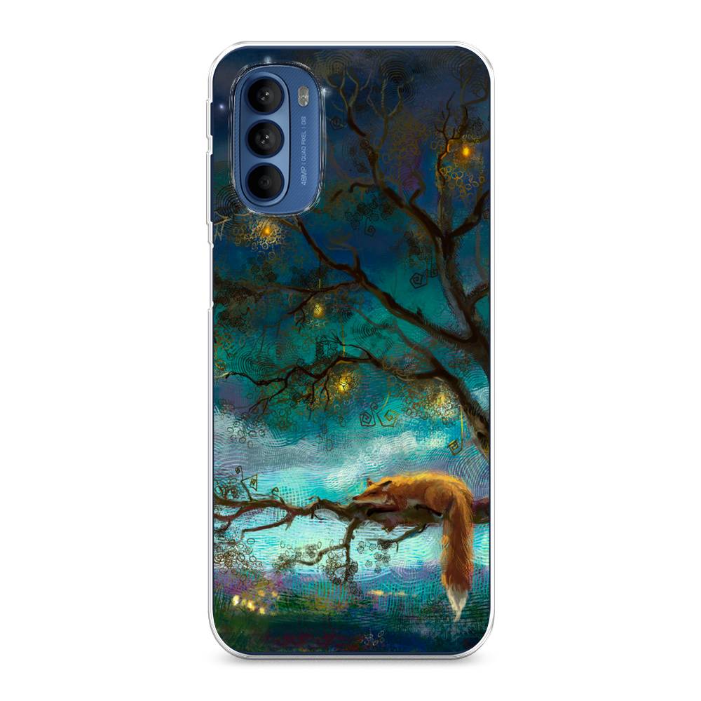 

Силиконовый чехол "Лиса устала" на Motorola Moto G41, 242550-2