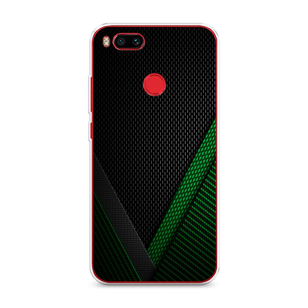 

Чехол Awog на Xiaomi Mi A1/5X "Зеленый карбон", Разноцветный, 32650-3