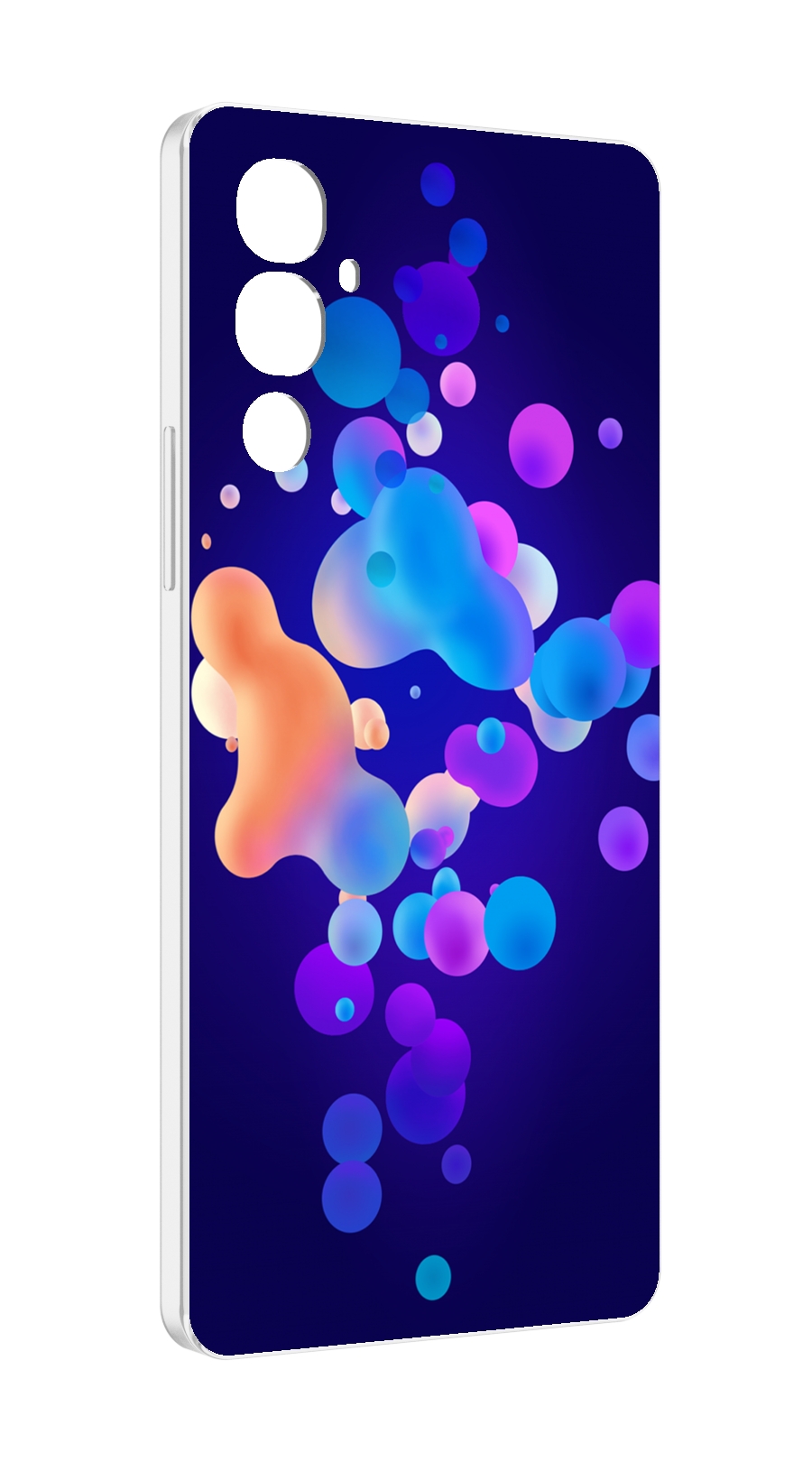 

Чехол MyPads абстрактные-пузырьки для Tecno Pova 4, Прозрачный, Tocco