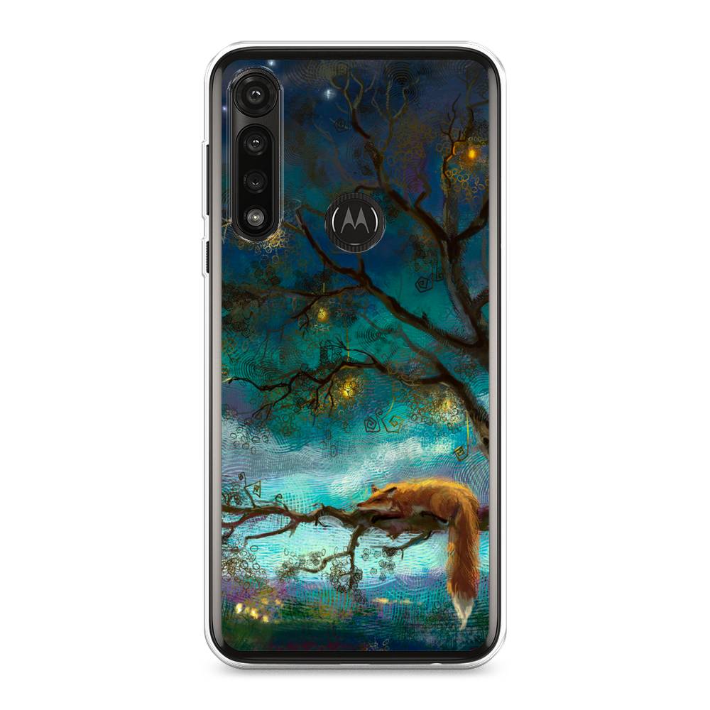 

Силиконовый чехол "Лиса устала" на Motorola Moto G Power 2020, 242650-2