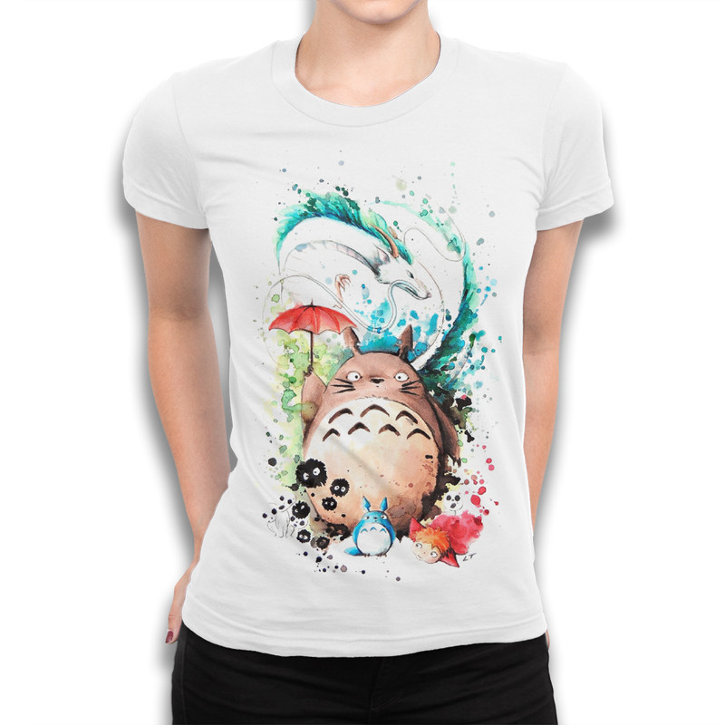 

Футболка женская Dream Shirts Студия Гибли белая M, Белый, "Студия Гибли"