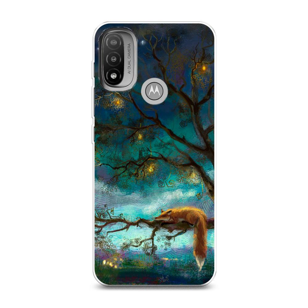 

Силиконовый чехол "Лиса устала" на Motorola Moto E20, 243450-2
