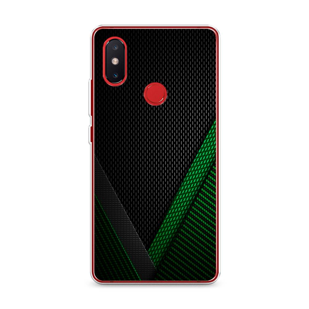 

Чехол Awog на Xiaomi Mi 8 SE "Зеленый карбон", Разноцветный, 33750-3