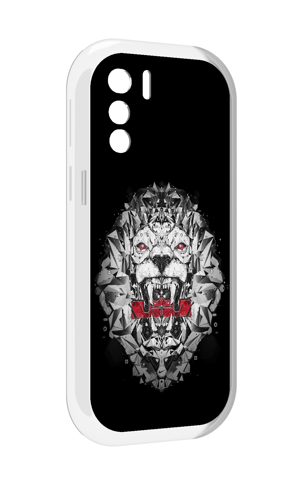 

Чехол MyPads тигр-с-гранями-черно-белый для UleFone Note 13P, Прозрачный, Tocco