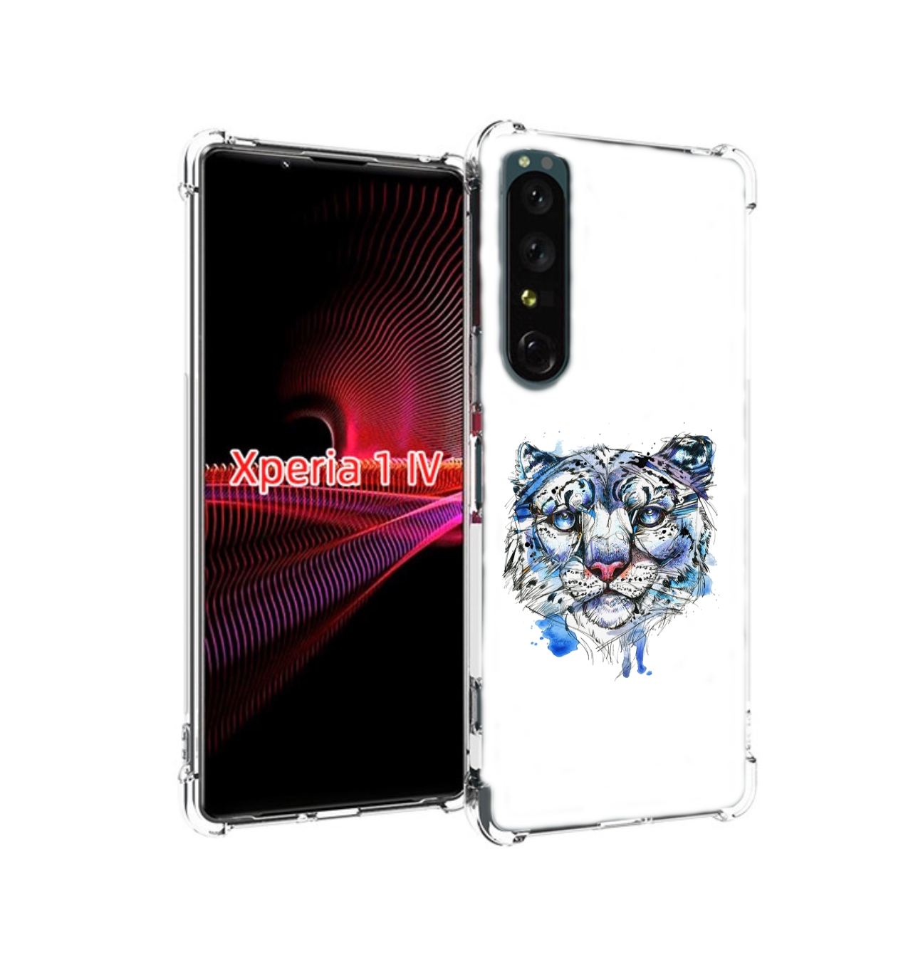 

Чехол накладка MyPads водяной тигр для Sony Xperia 1 IV, Прозрачный, Tocco