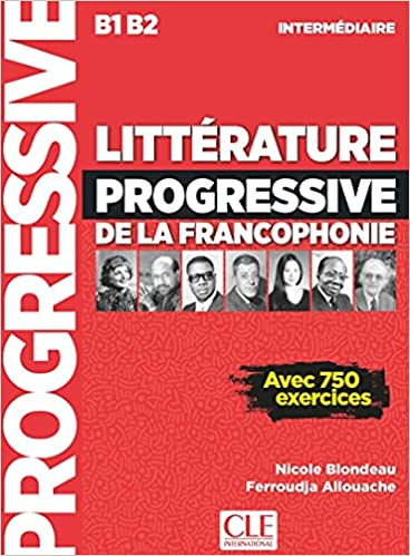 фото Книга litterature progressive de la francophonie intermediaire b1-b2 livre cle international