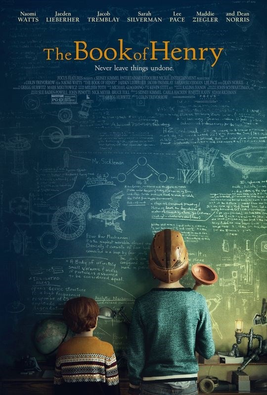 Постер к фильму Книга Генри (The Book of Henry) 50x70 см