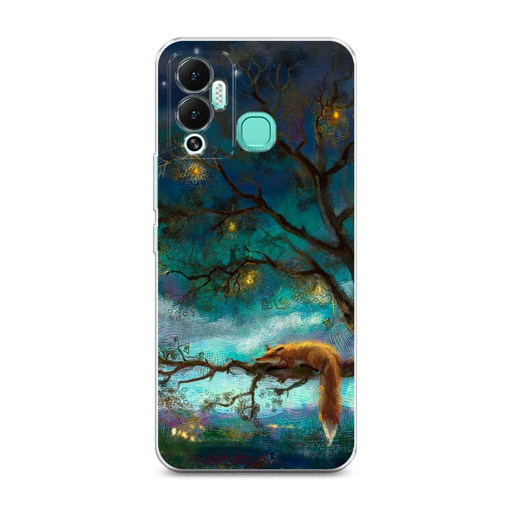 

Силиконовый чехол "Лиса устала" на Infinix Hot 12 Play, 3101750-2