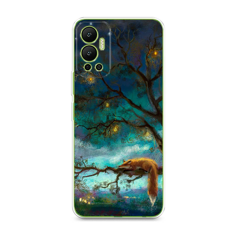 

Силиконовый чехол "Лиса устала" на Infinix Hot 12, 3101350-2