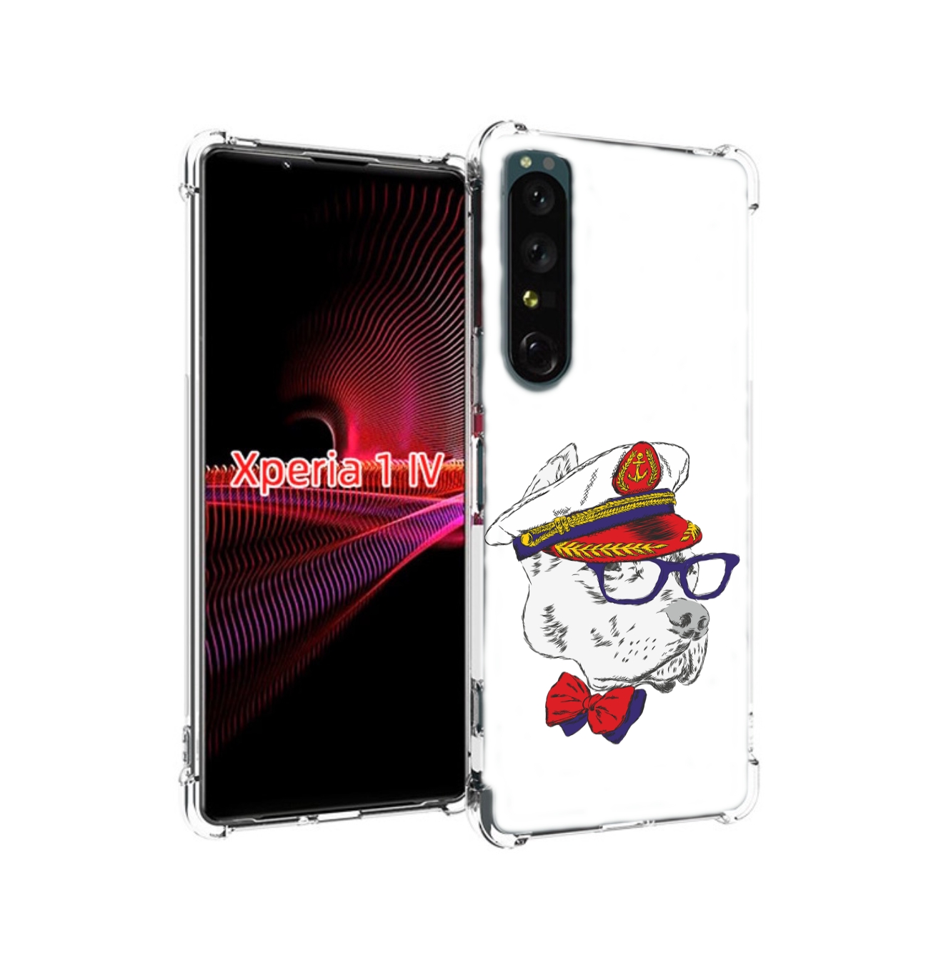 

Чехол накладка MyPads бульдог для Sony Xperia 1 IV, Прозрачный, Tocco