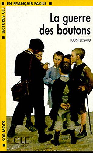 фото Книга lectures cle en français facile niveau 1 (500 mots): la guerre des boutons - livre cle international