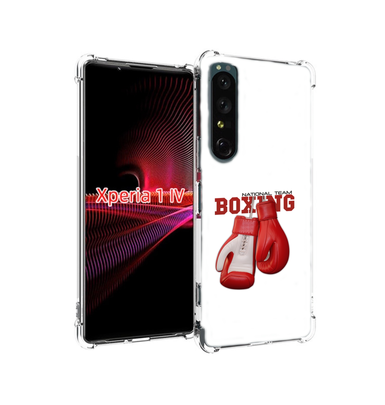 

Чехол накладка MyPads боксерские перчатки для Sony Xperia 1 IV, Прозрачный, Tocco