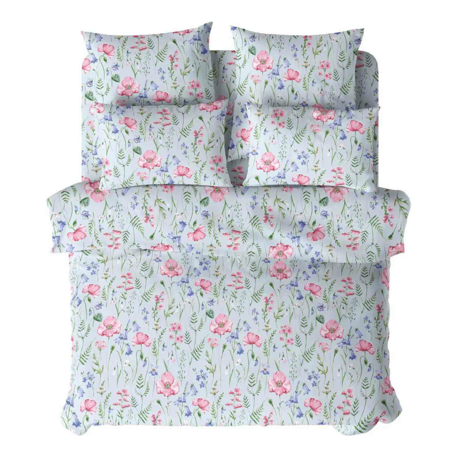 

Комплект постельного белья Самойловский Текстиль Лонна 1,5-сп бязь 50x70 см 4 предмета