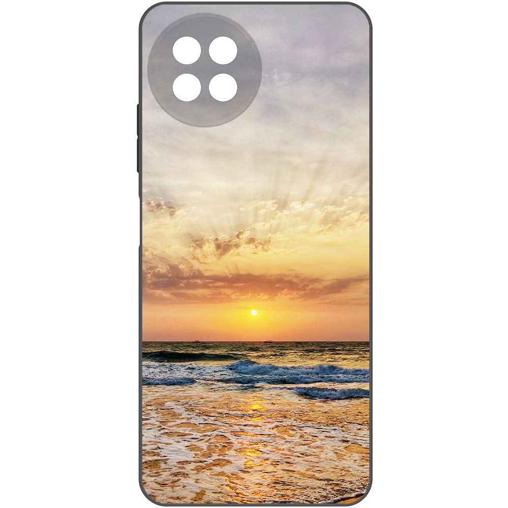 

Чехол-накладка Krutoff Soft Case Индия, Пляжи Гоа для ITEL S23 черный
