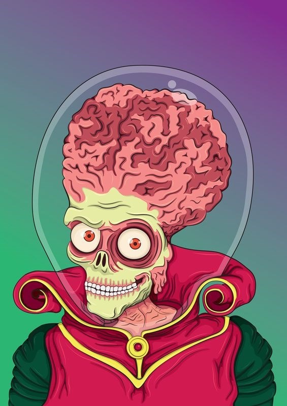 

Постер к фильму "Марс атакует!" (Mars Attacks!) A1