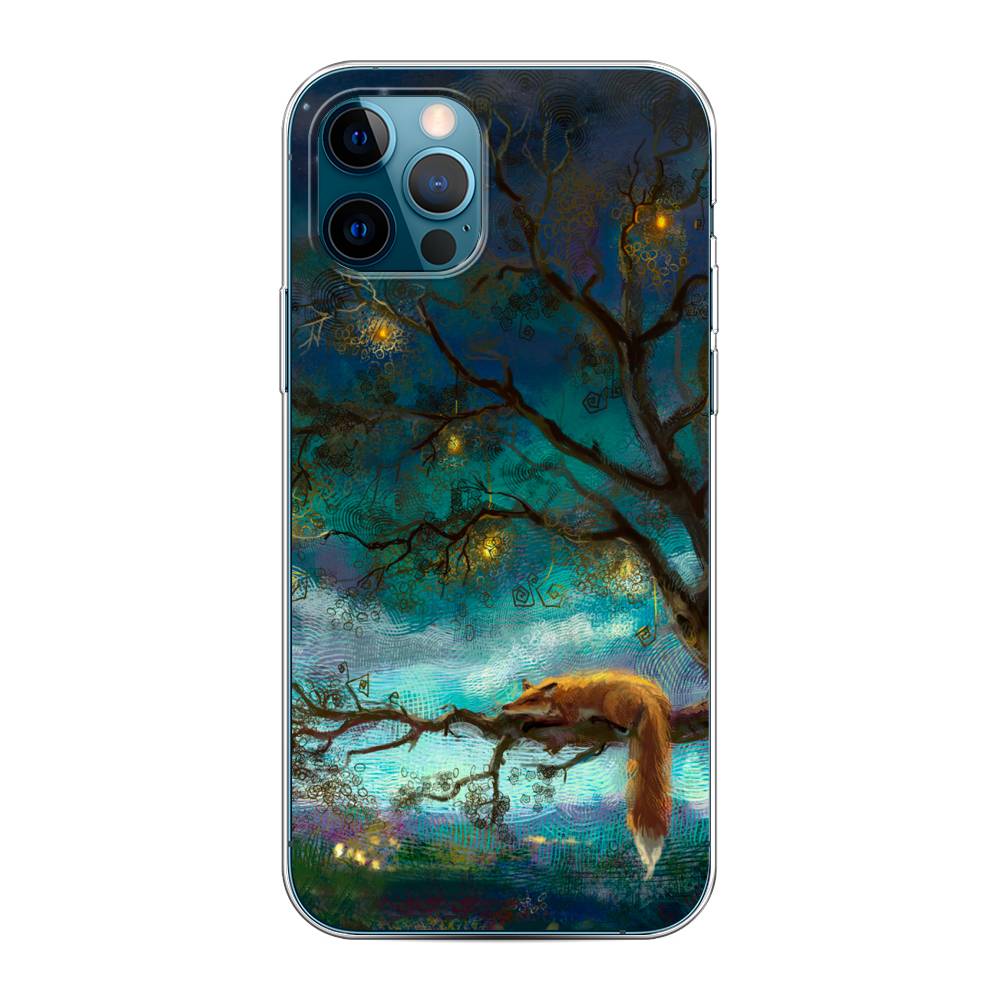 

Силиконовый чехол "Лиса устала" на Apple iPhone 12 Pro, 12850-2