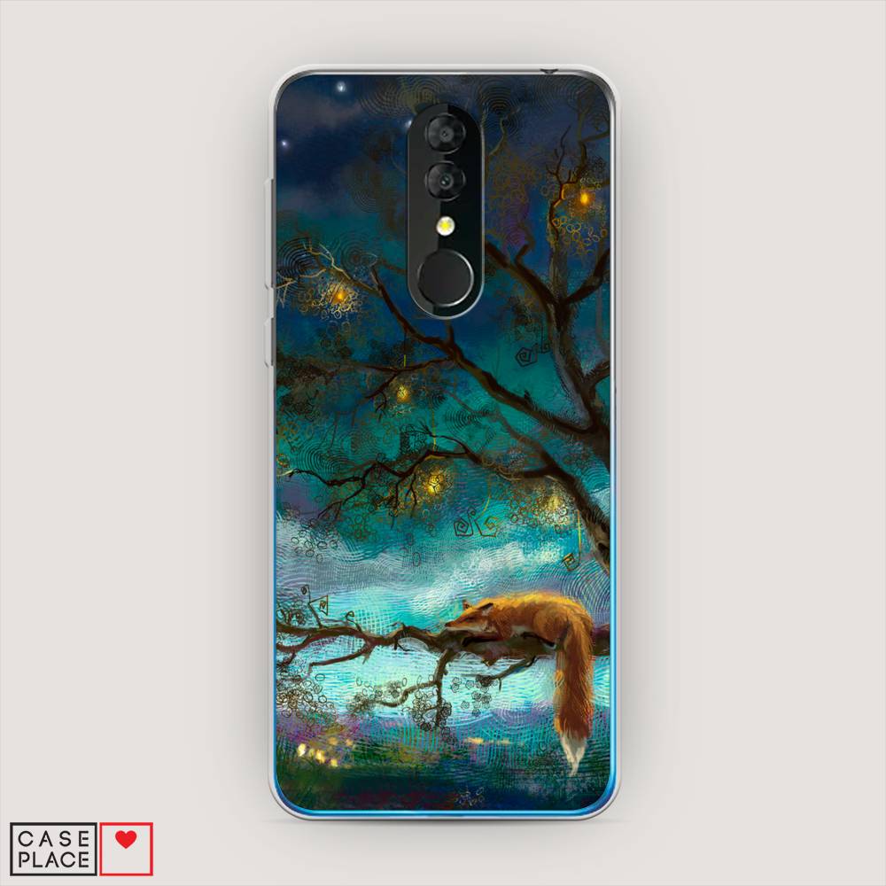 

Силиконовый чехол "Лиса устала" на Alcatel 3 5053Y (2019), 170550-2