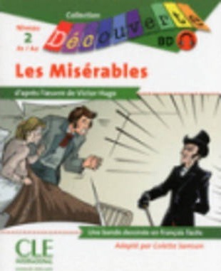 фото Книга lecture decouverte niveau 2 a1/a2: bd les miserables - livre + cd cle international