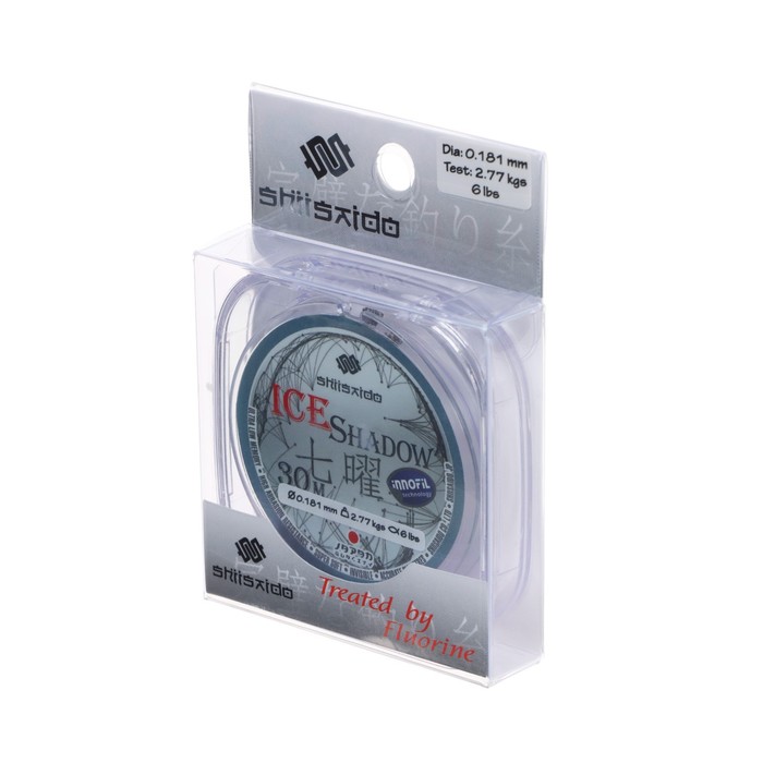 

Леска Shii Saido Ice Shadow, L-30 м, d-0.181 мм, test-2.77 кг, прозрачная