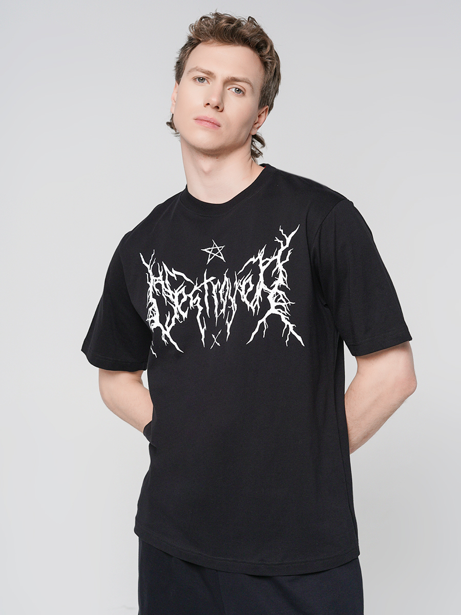 

Футболка мужская ТВОЕ 87703 черная M/L, 87703