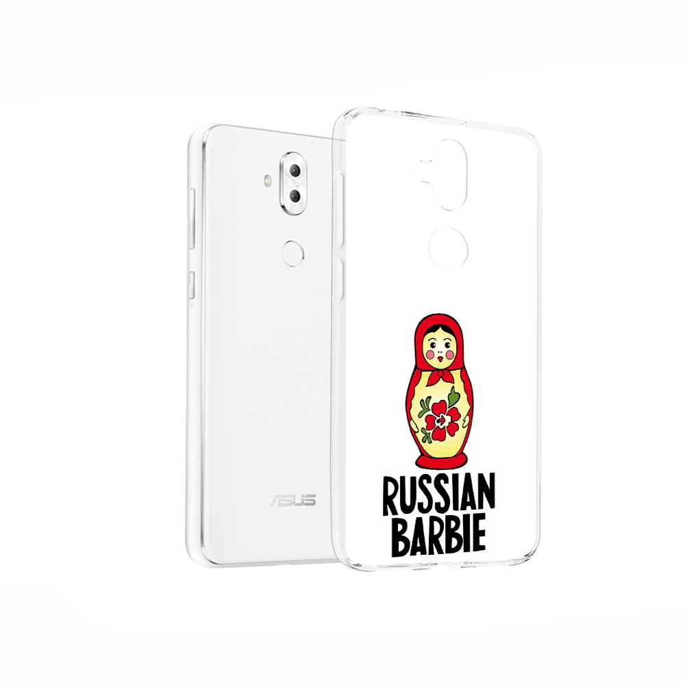 

Чехол MyPads Tocco для Asus ZenFone 5 Lite (ZC600KL) матрешка, Прозрачный, Tocco