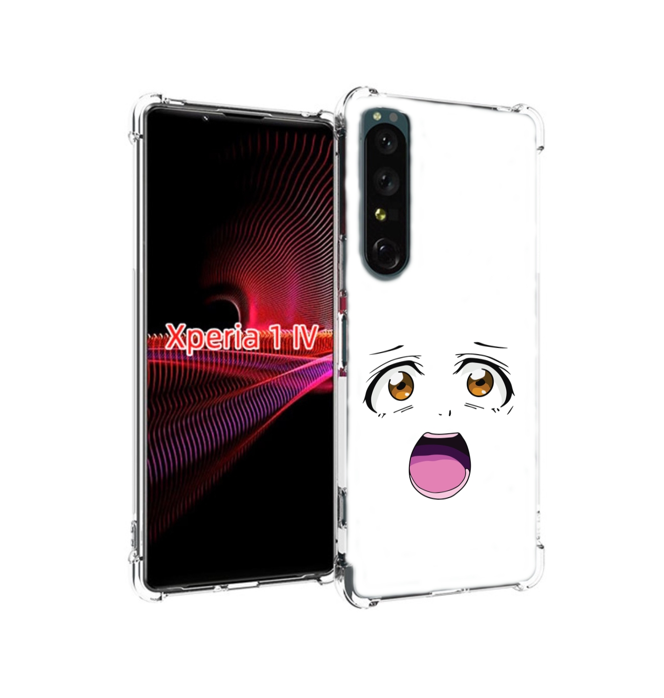 

Чехол накладка MyPads аниме лицао для Sony Xperia 1 IV, Прозрачный, Tocco