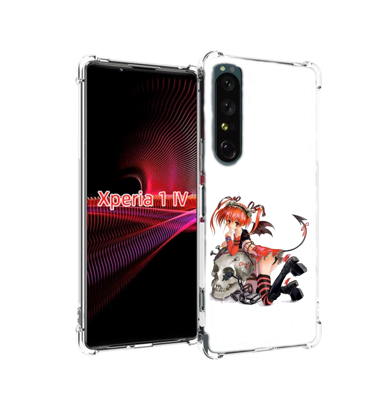 

Чехол накладка MyPads аниме для Sony Xperia 1 IV, Прозрачный, Tocco