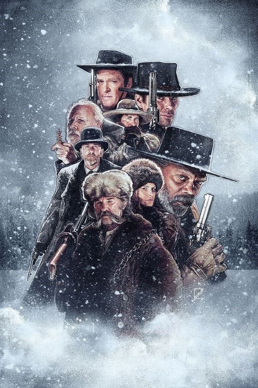 

Постер к фильму "Омерзительная восьмерка" (The Hateful Eight) A4