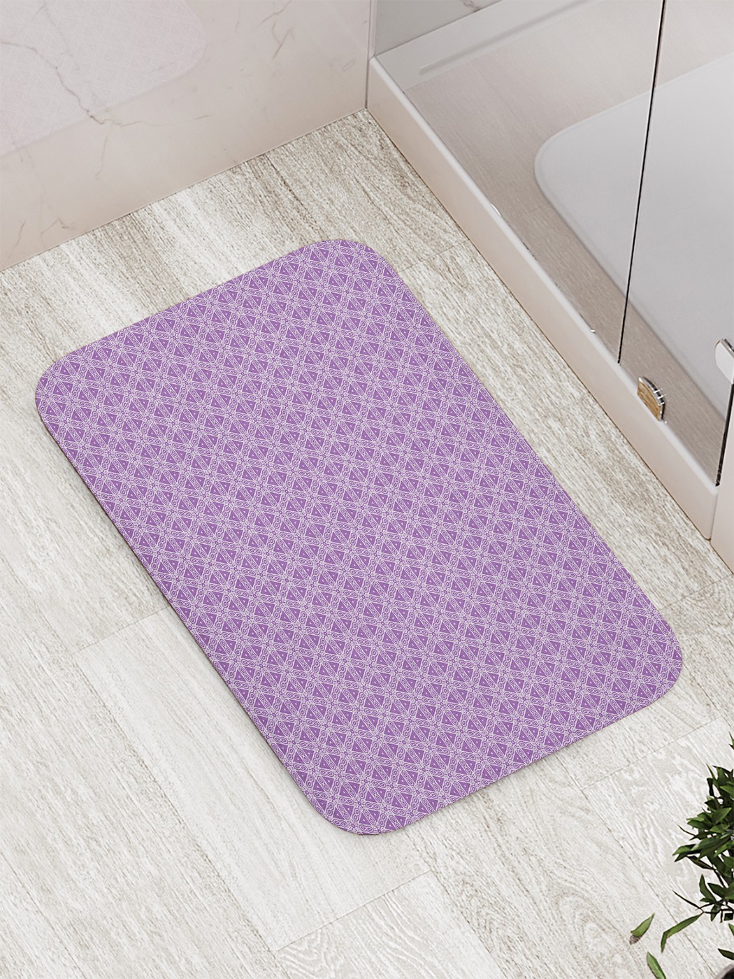 

Коврик противоскользящий для ванной, сауны, бассейна, 77х52 см bath_77124 JoyArty