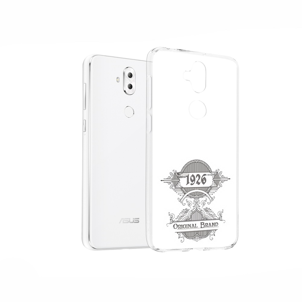 

Чехол MyPads Tocco для Asus ZenFone 5 Lite (ZC600KL) логотип черно белый, Прозрачный, Tocco